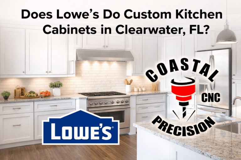 Does Lowe’s Do Custom Kitchen Cabinets in Clearwater, FL?